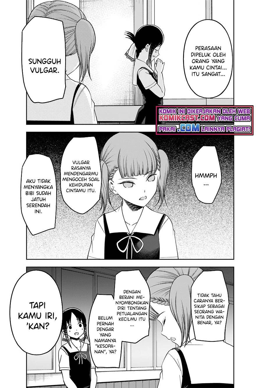Kaguya-sama wa Kokurasetai: Tensai-tachi no Renai Zunousen Chapter 263 Gambar 16