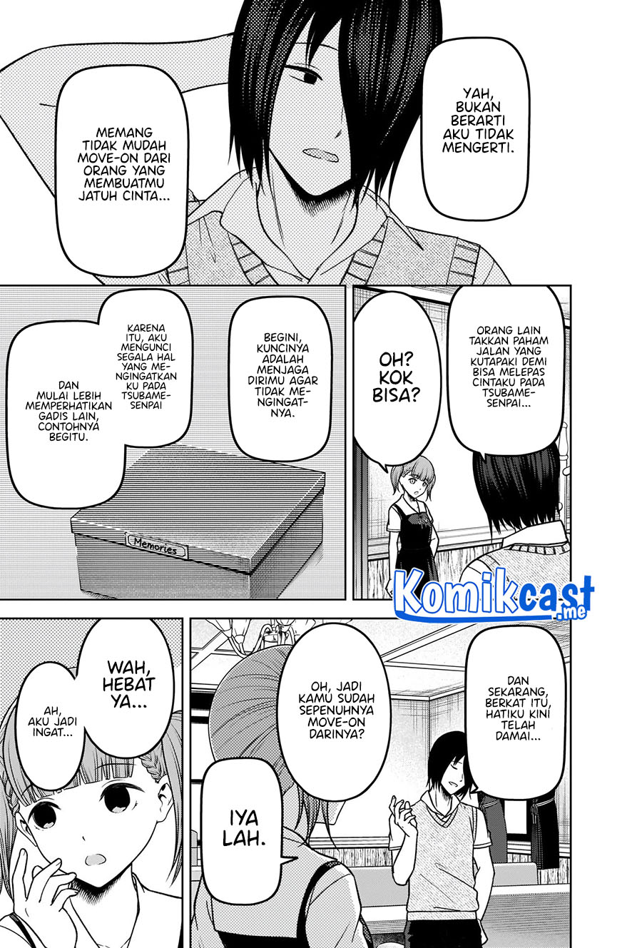 Kaguya-sama wa Kokurasetai: Tensai-tachi no Renai Zunousen Chapter 273 Gambar 4