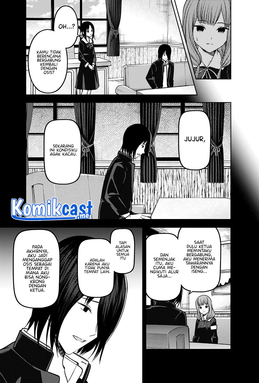 Kaguya-sama wa Kokurasetai: Tensai-tachi no Renai Zunousen Chapter 277 Gambar 6