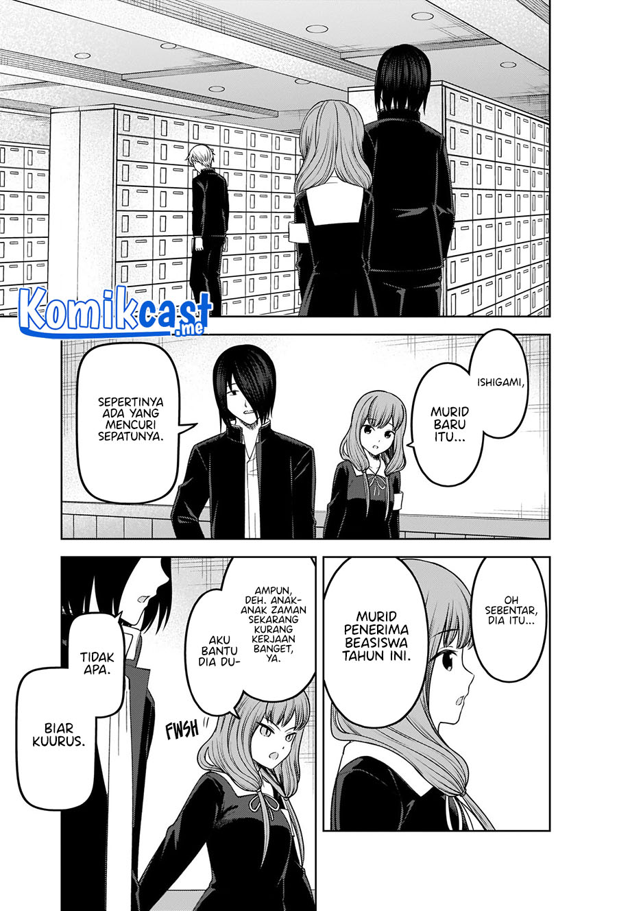 Kaguya-sama wa Kokurasetai: Tensai-tachi no Renai Zunousen Chapter 277 Gambar 12