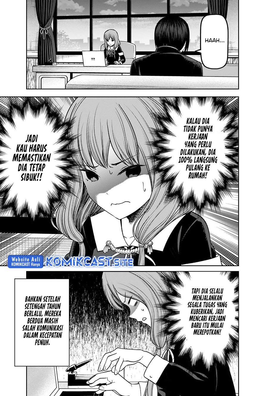 Kaguya-sama wa Kokurasetai: Tensai-tachi no Renai Zunousen Chapter 278 Gambar 11