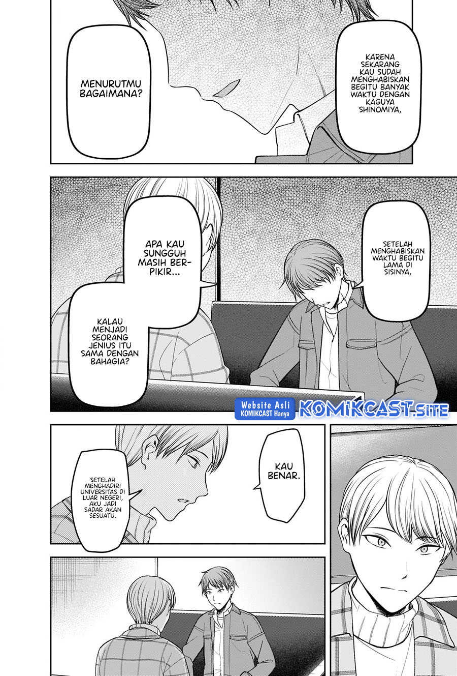 Kaguya-sama wa Kokurasetai: Tensai-tachi no Renai Zunousen Chapter 280 Gambar 9
