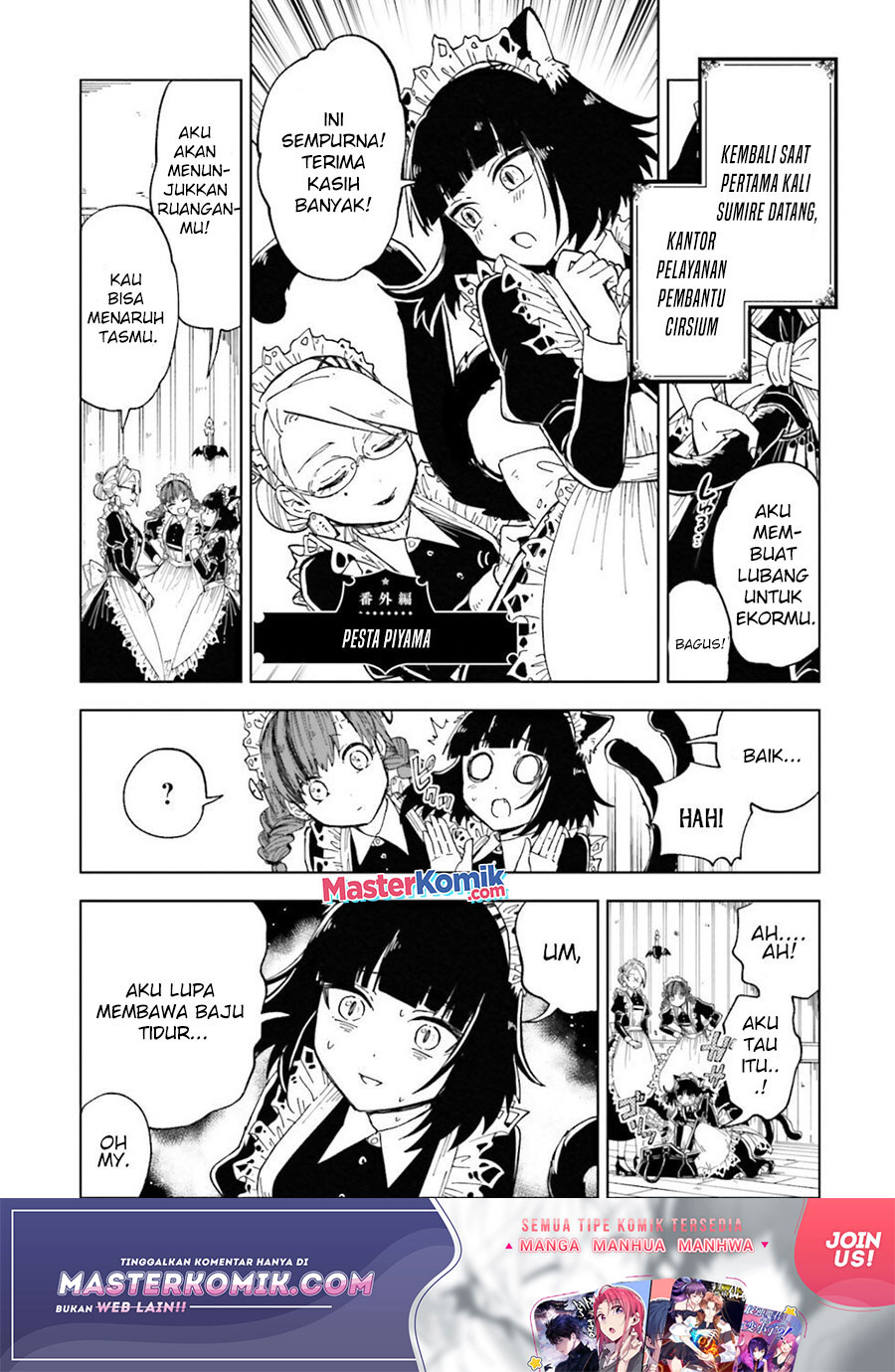 Kaibutsu Maid no Kareinaru Oshigoto Chapter 08 Gambar 39