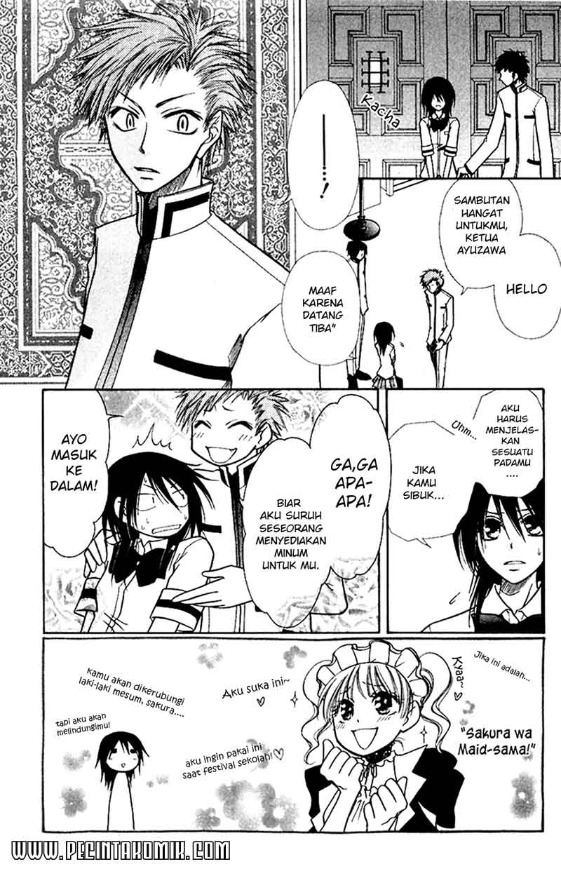 Kaichou Wa Maid Sama Chapter 08 Gambar 4