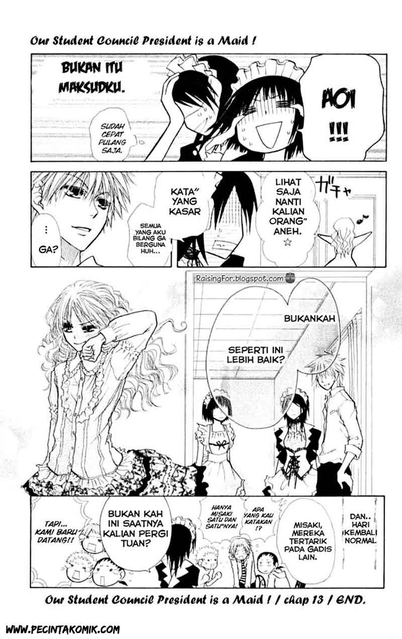 Kaichou Wa Maid Sama Chapter 13 Gambar 32