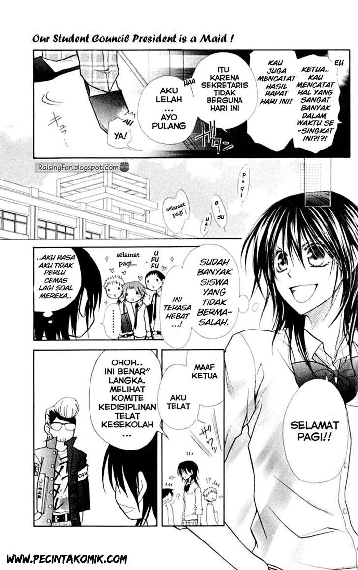 Kaichou Wa Maid Sama Chapter 15 Gambar 8
