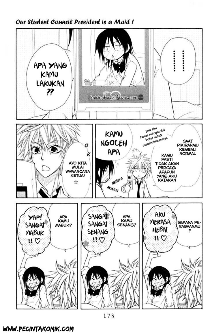 Kaichou Wa Maid Sama Chapter 15 Gambar 20