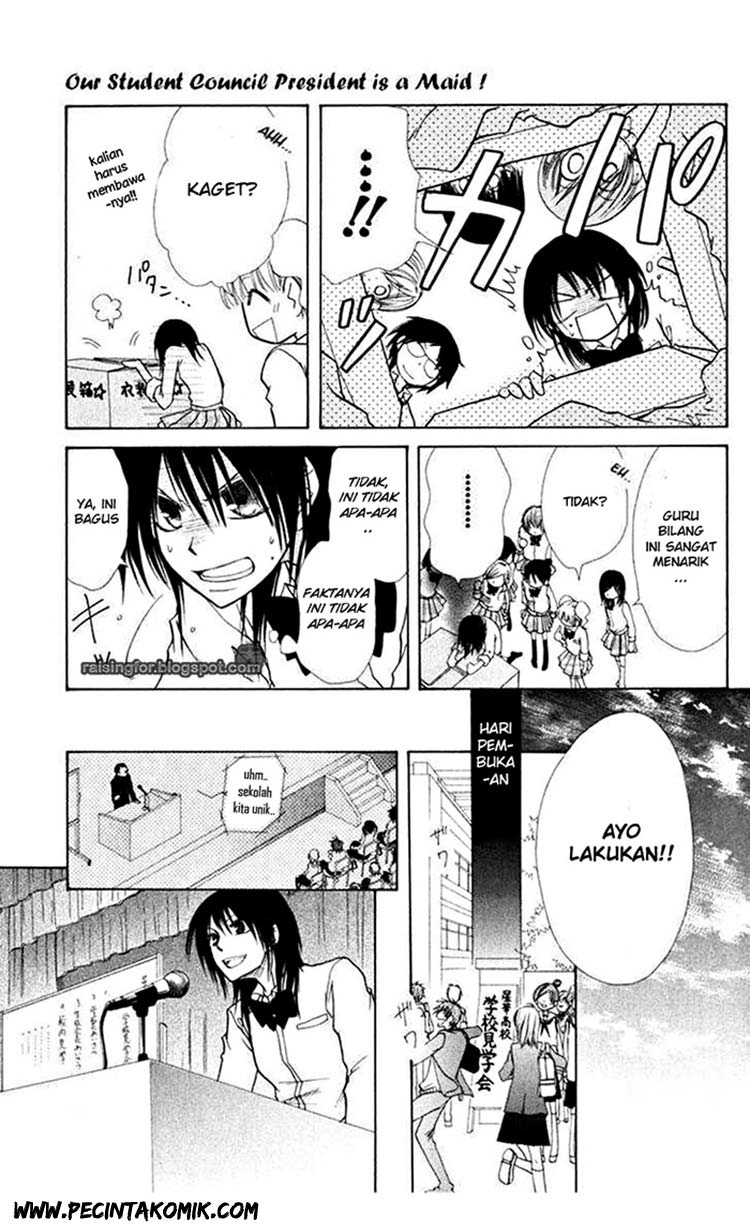 Kaichou Wa Maid Sama Chapter 17 Gambar 10