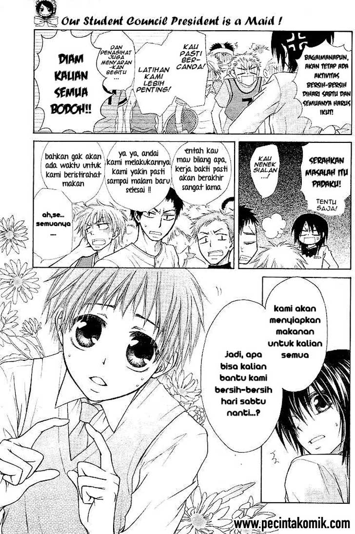 Kaichou Wa Maid Sama Chapter 25 Gambar 6
