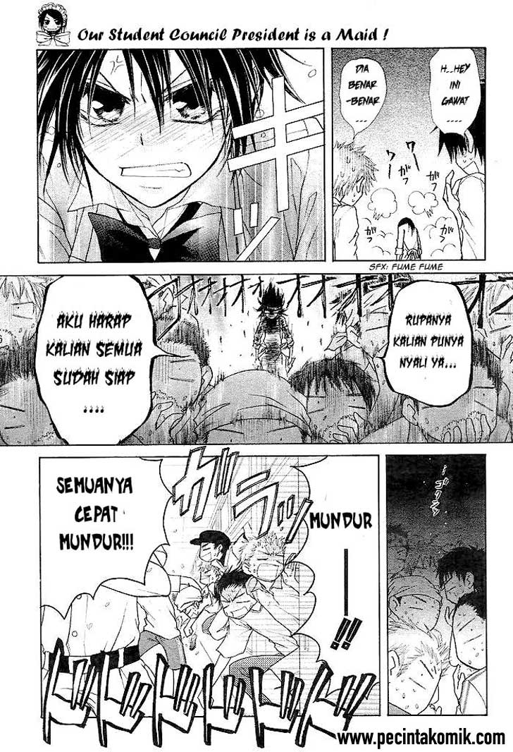 Kaichou Wa Maid Sama Chapter 25 Gambar 28