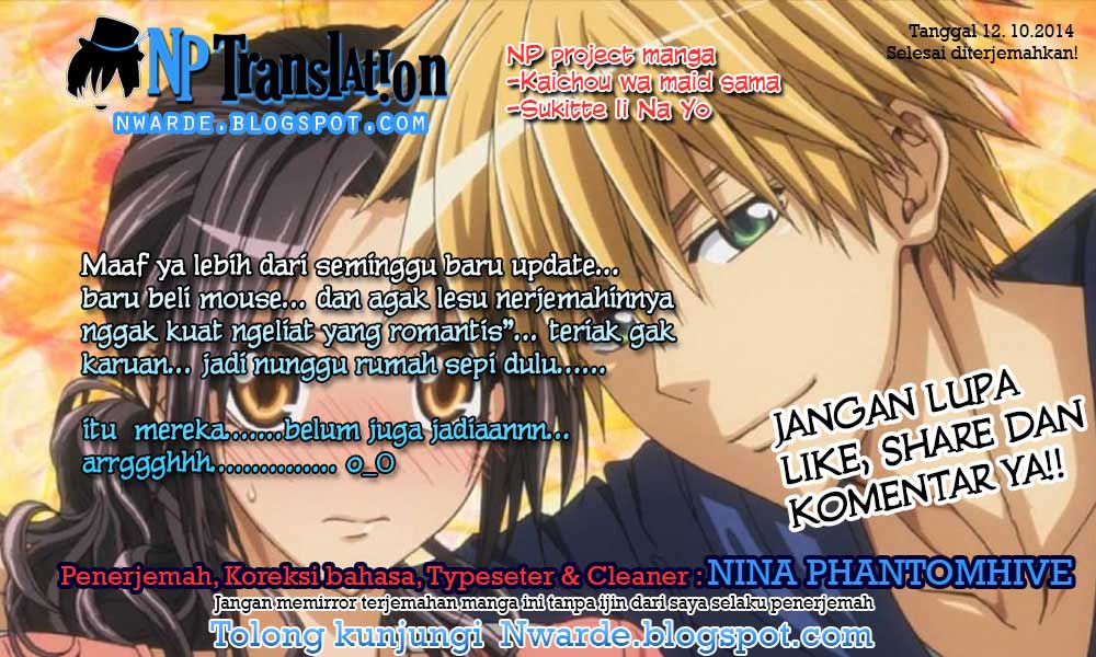 Kaichou Wa Maid Sama Chapter 41 Gambar 37
