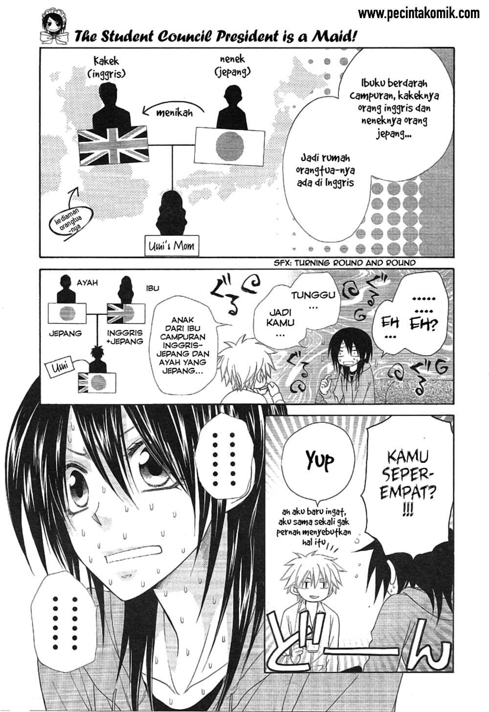 Kaichou Wa Maid Sama Chapter 46 Gambar 18