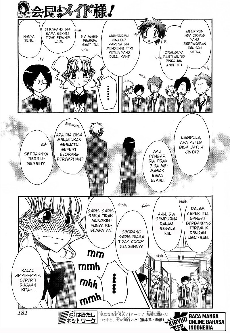 Kaichou Wa Maid Sama Chapter 63 Gambar 6