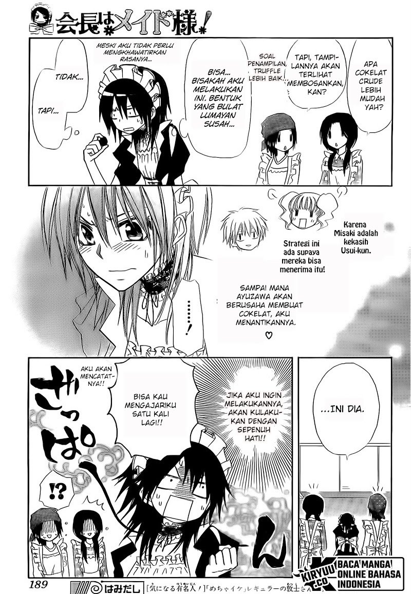 Kaichou Wa Maid Sama Chapter 63 Gambar 14