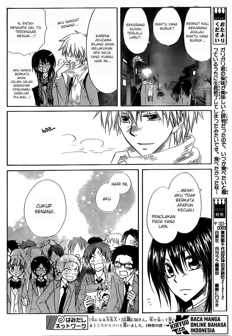 Kaichou Wa Maid Sama Chapter 63 Gambar 31