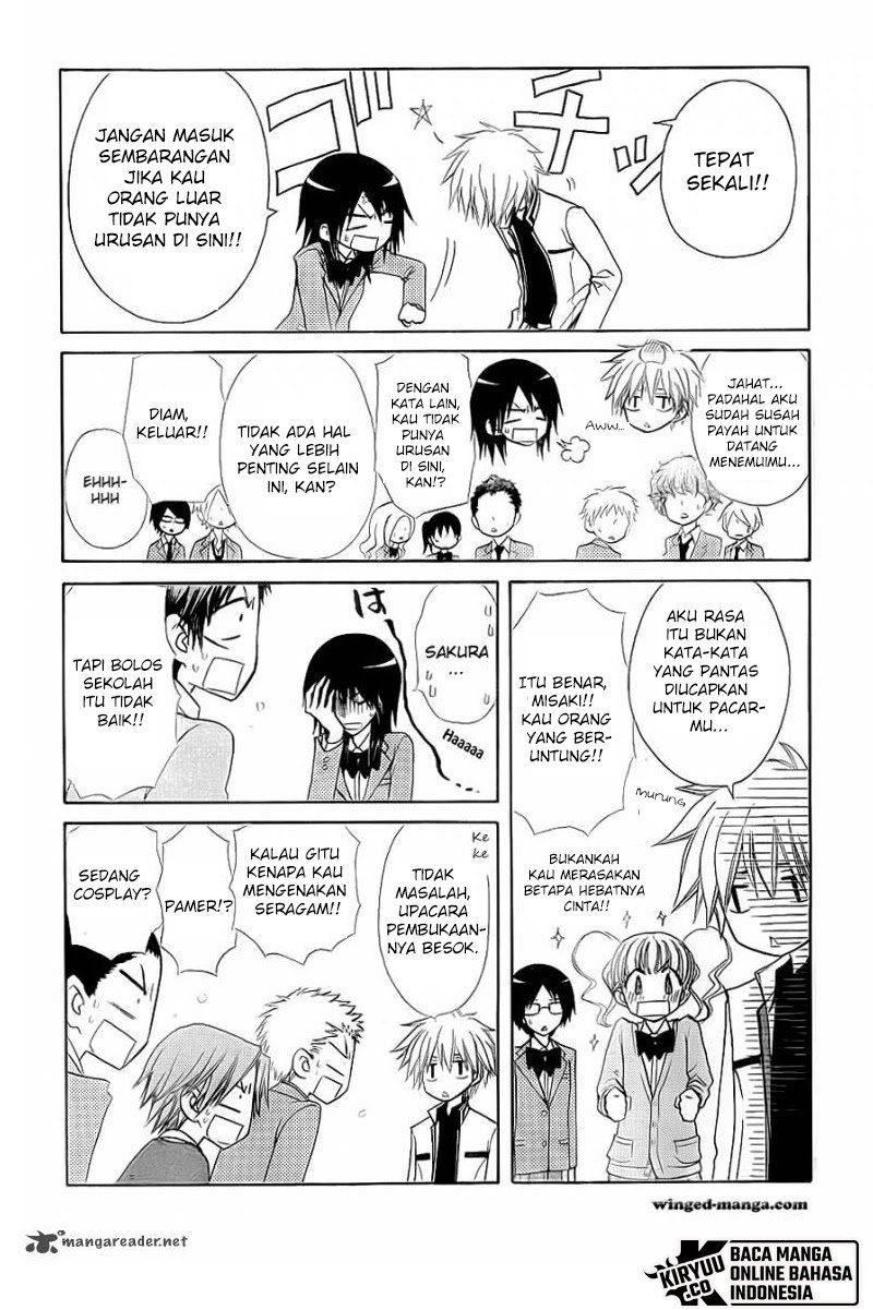 Kaichou Wa Maid Sama Chapter 65 Gambar 9