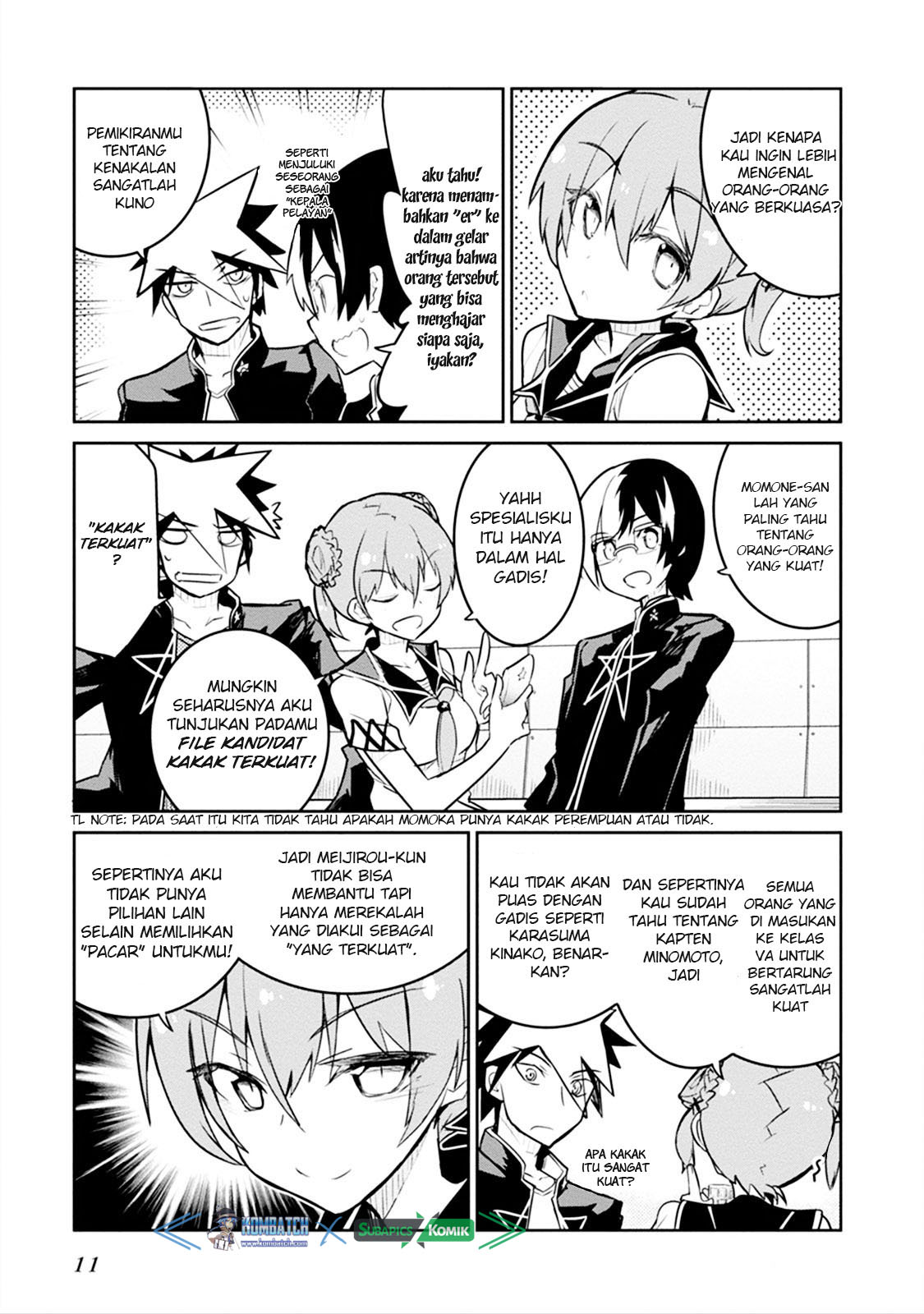 Kaimetsuou to 12-nin no Hoshi no Miko Chapter 04 Gambar 13