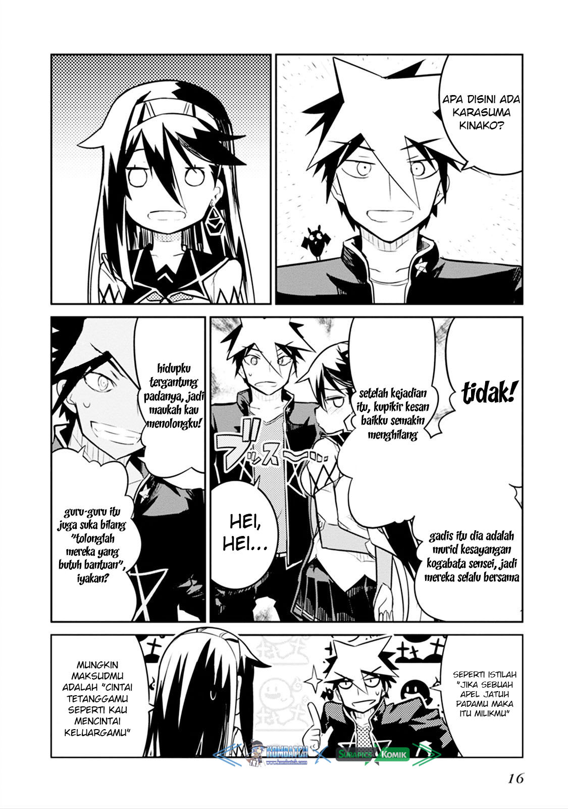Kaimetsuou to 12-nin no Hoshi no Miko Chapter 04 Gambar 18