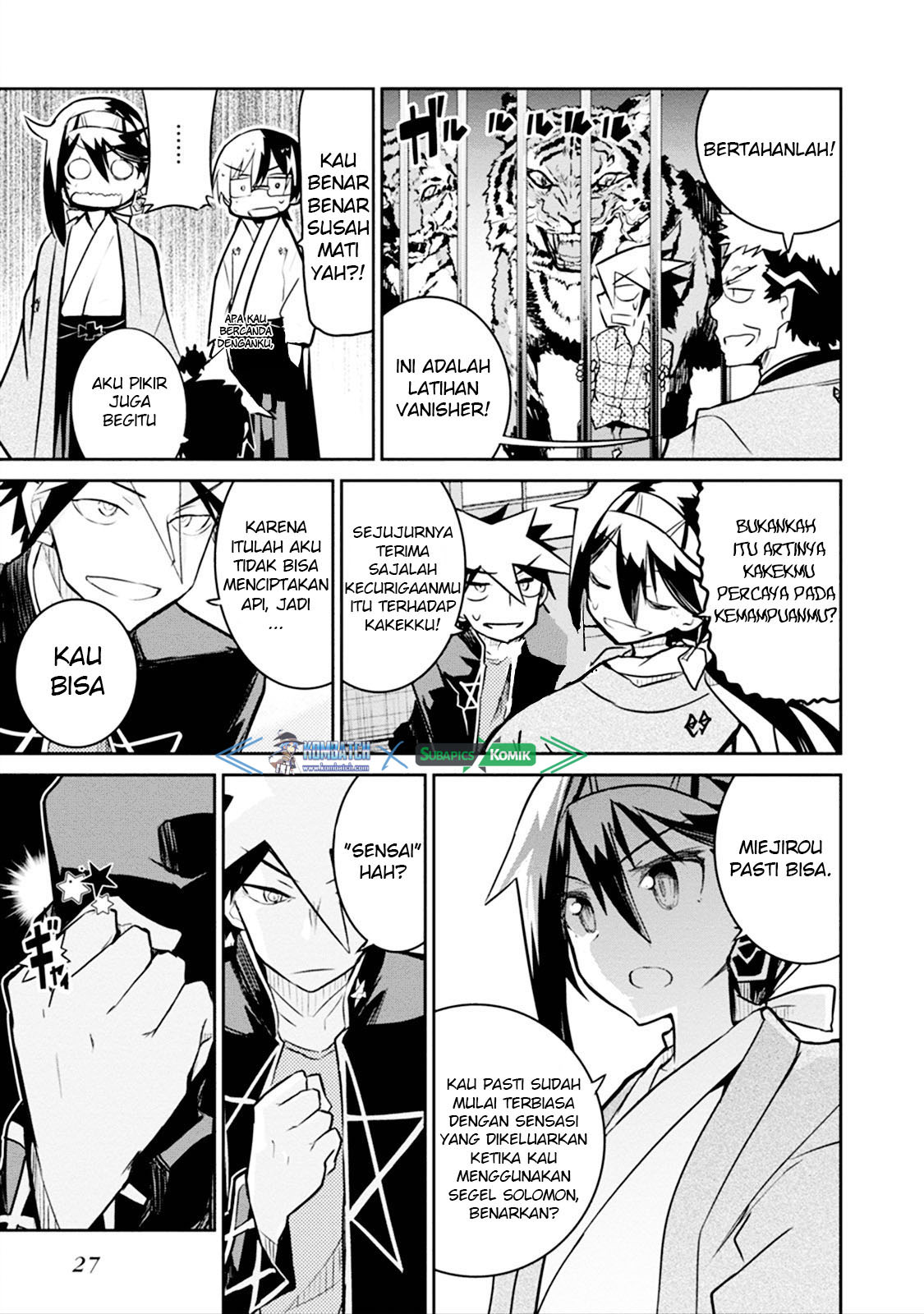 Kaimetsuou to 12-nin no Hoshi no Miko Chapter 04 Gambar 29