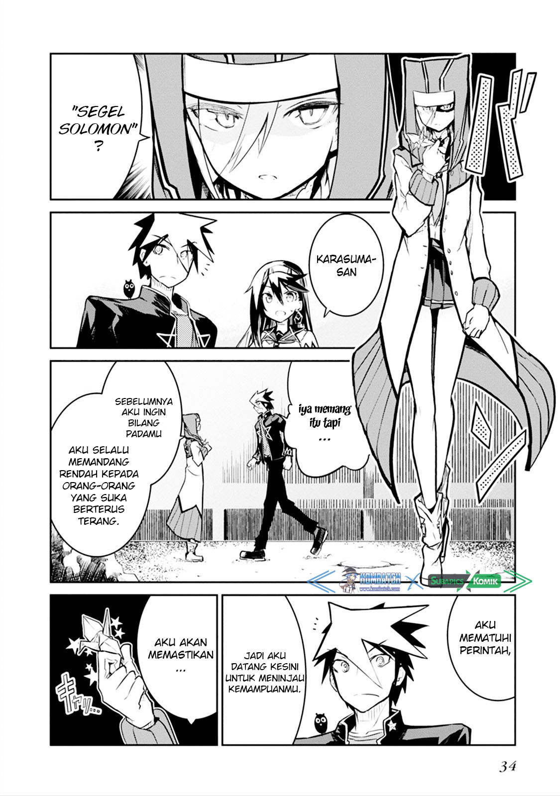 Kaimetsuou to 12-nin no Hoshi no Miko Chapter 04 Gambar 36