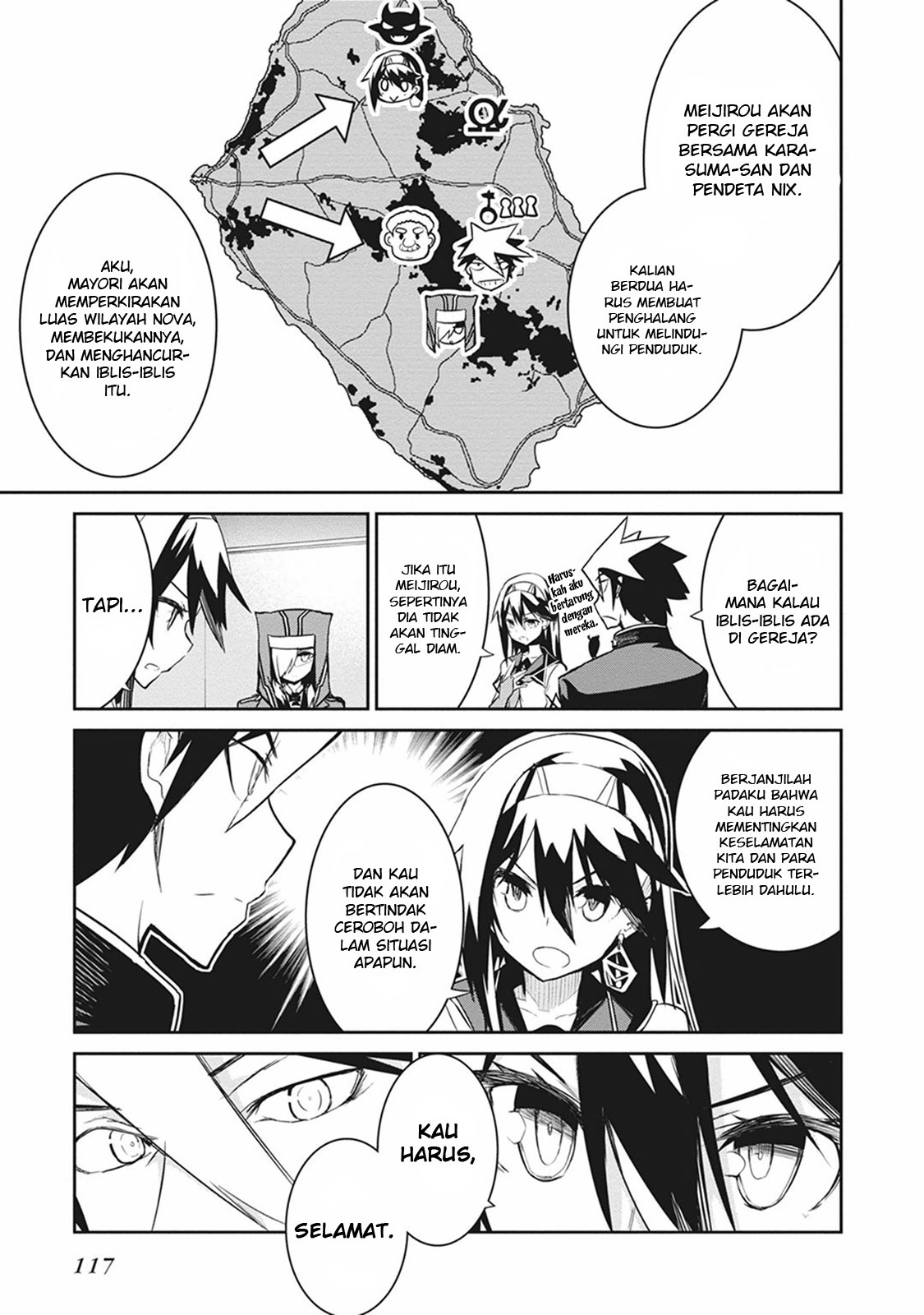 Kaimetsuou to 12-nin no Hoshi no Miko Chapter 07.1 Gambar 7