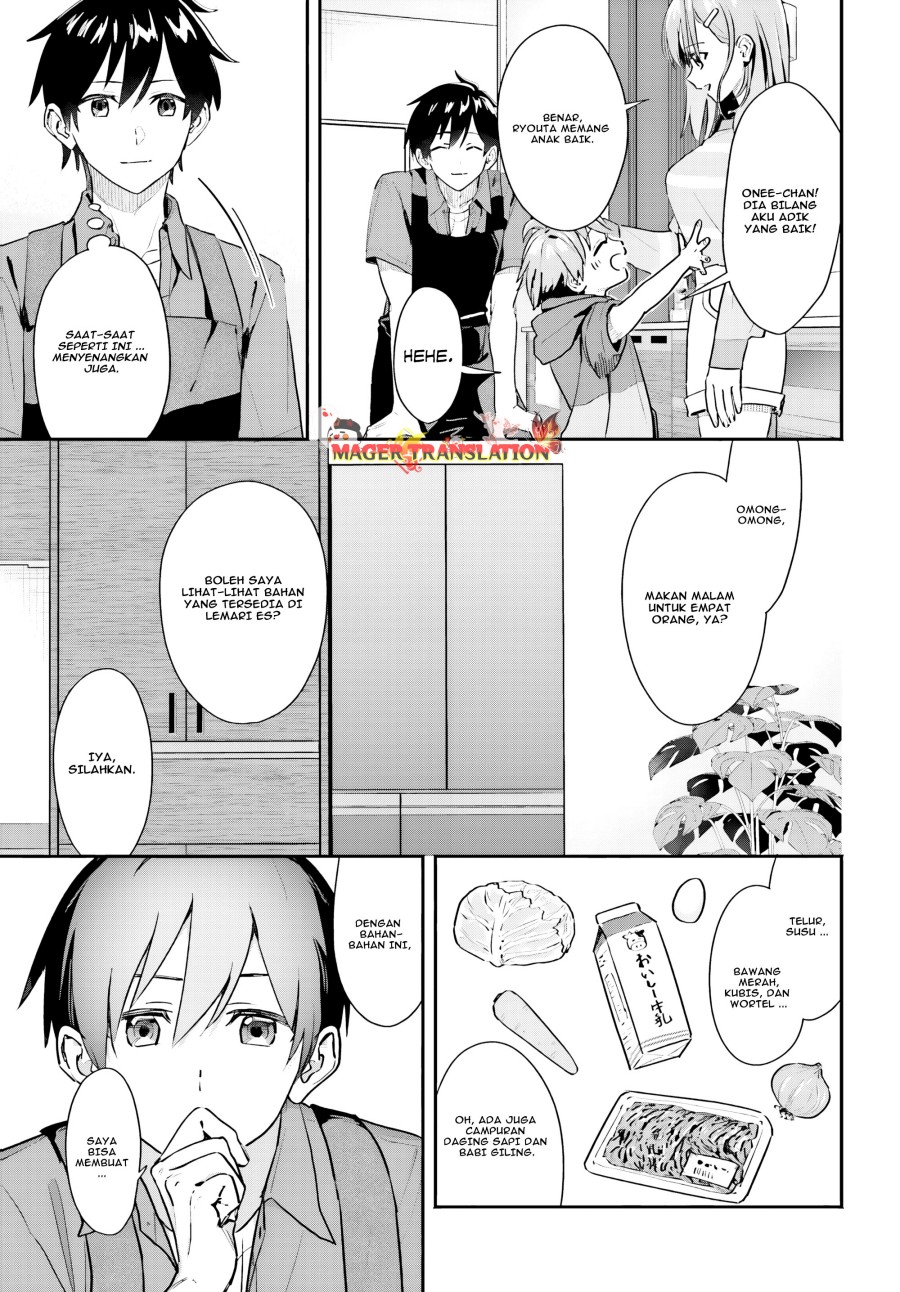 Kajidaikou no Arbeit wo Hajimetara Gakuen Ichi no Bishoujo no Kazoku ni Kiniirarechaimashita Chapter 02 Gambar 16