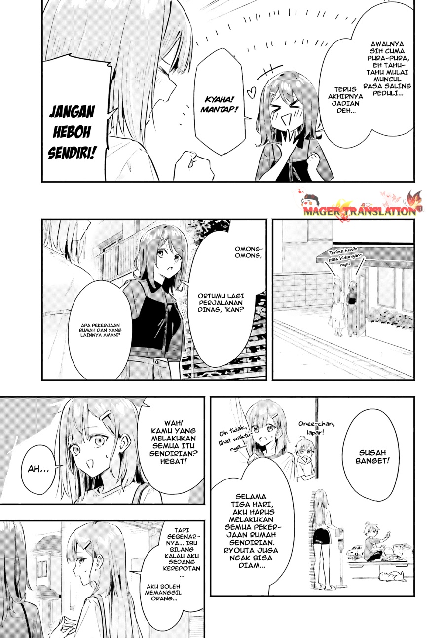 Kajidaikou no Arbeit wo Hajimetara Gakuen Ichi no Bishoujo no Kazoku ni Kiniirarechaimashita Chapter 03 Gambar 6