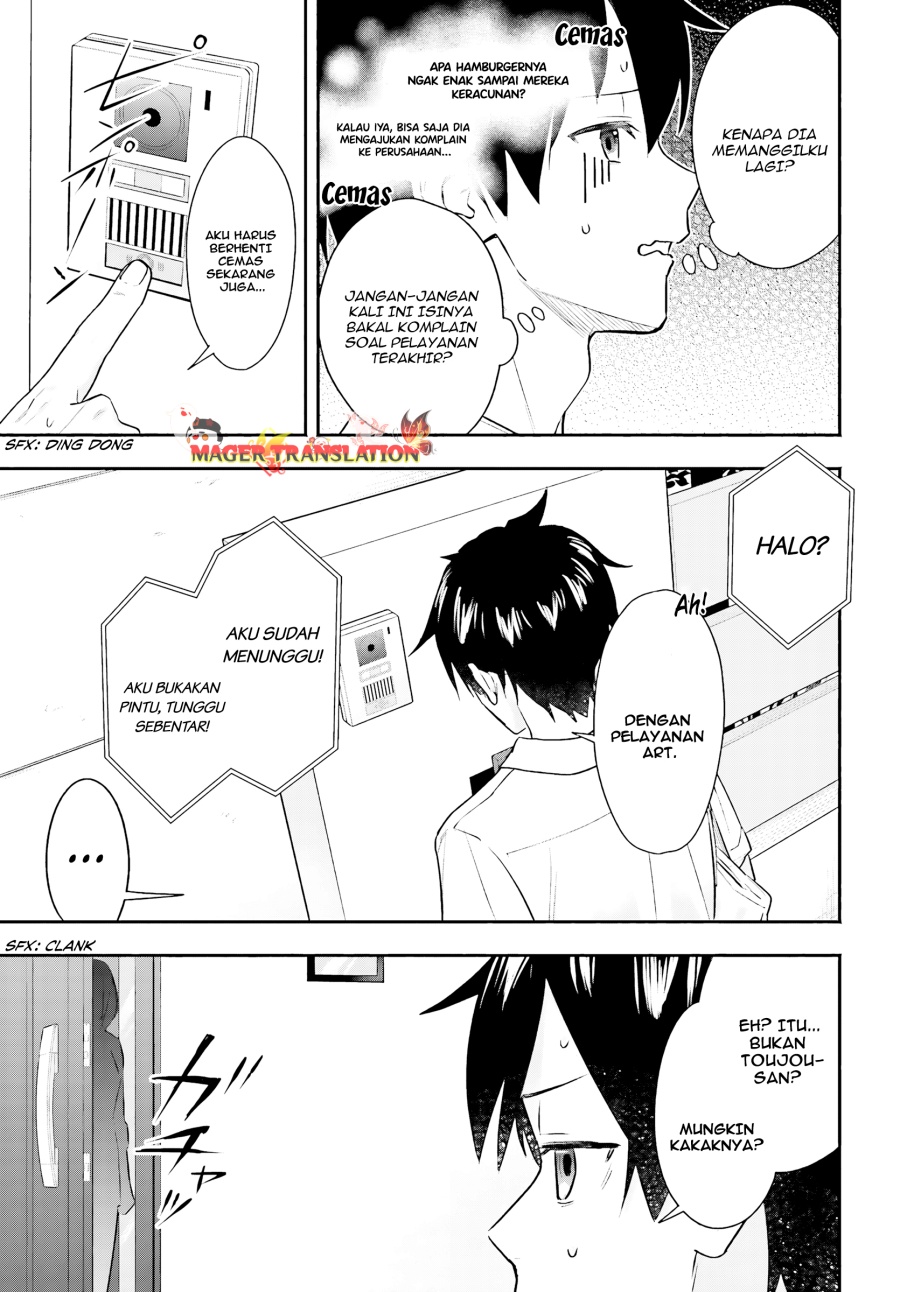 Kajidaikou no Arbeit wo Hajimetara Gakuen Ichi no Bishoujo no Kazoku ni Kiniirarechaimashita Chapter 03 Gambar 18