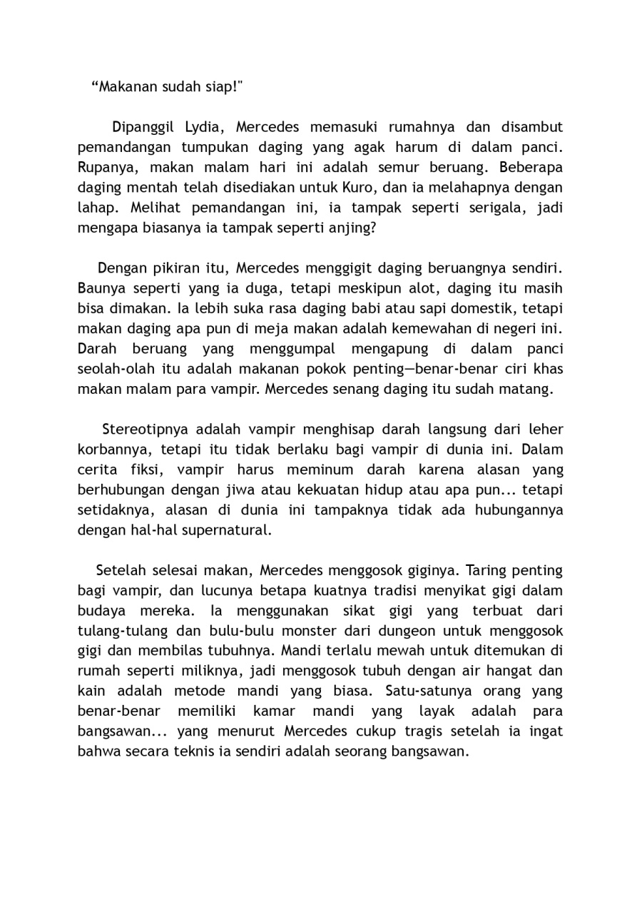 Kaketa Tsuki no Mercedes ~Kyuuketsuki no Kizoku ni Tensei Shitakedo Sute Rare Sounanode Dungeon o Seiha Suru~ Chapter 08 Gambar 55