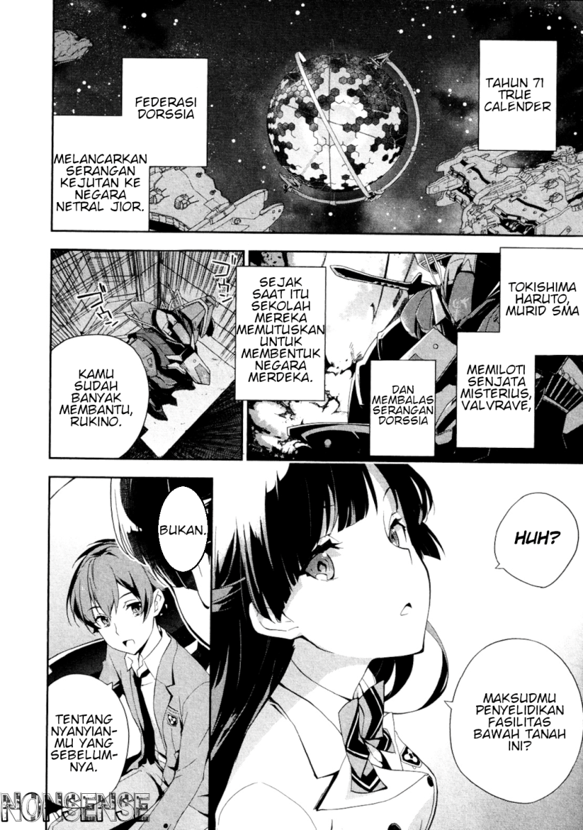Kakumeiki Valvrave – Ryuusei no Valkyrie Chapter 01 Gambar 7