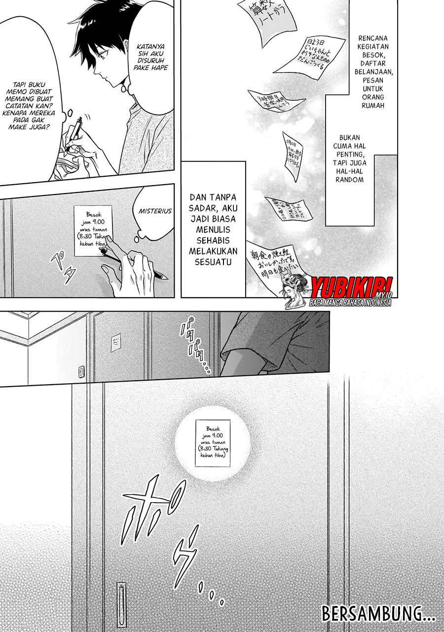 Kami no Niwatsuki Kusunoki-tei Chapter 01.1 Gambar 16