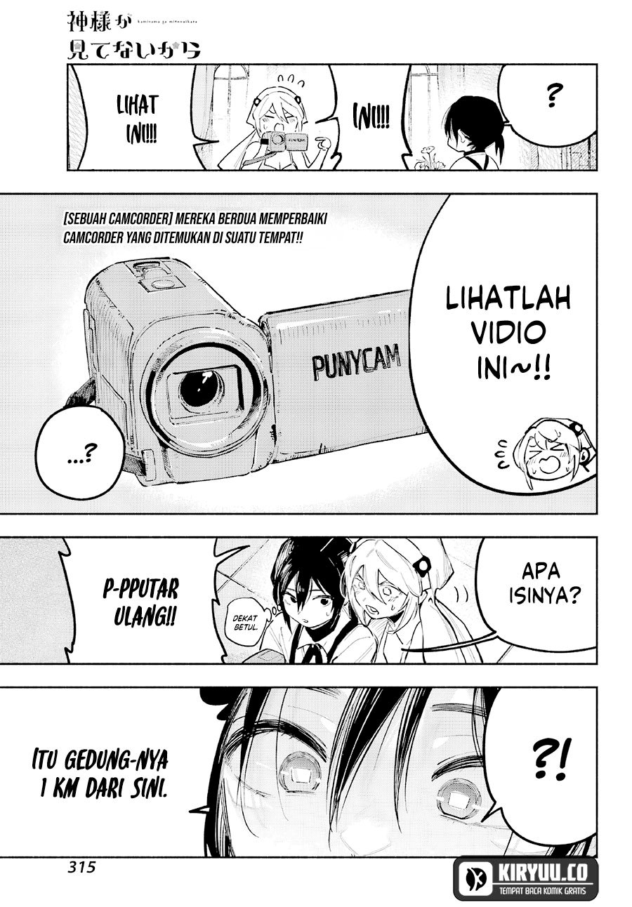 Kami-sama ga Mitenai kara Chapter 03 Gambar 6