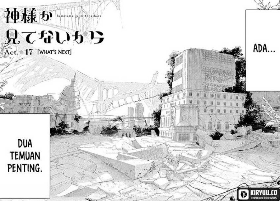 Kami-sama ga Mitenai kara Chapter 05 Gambar 3