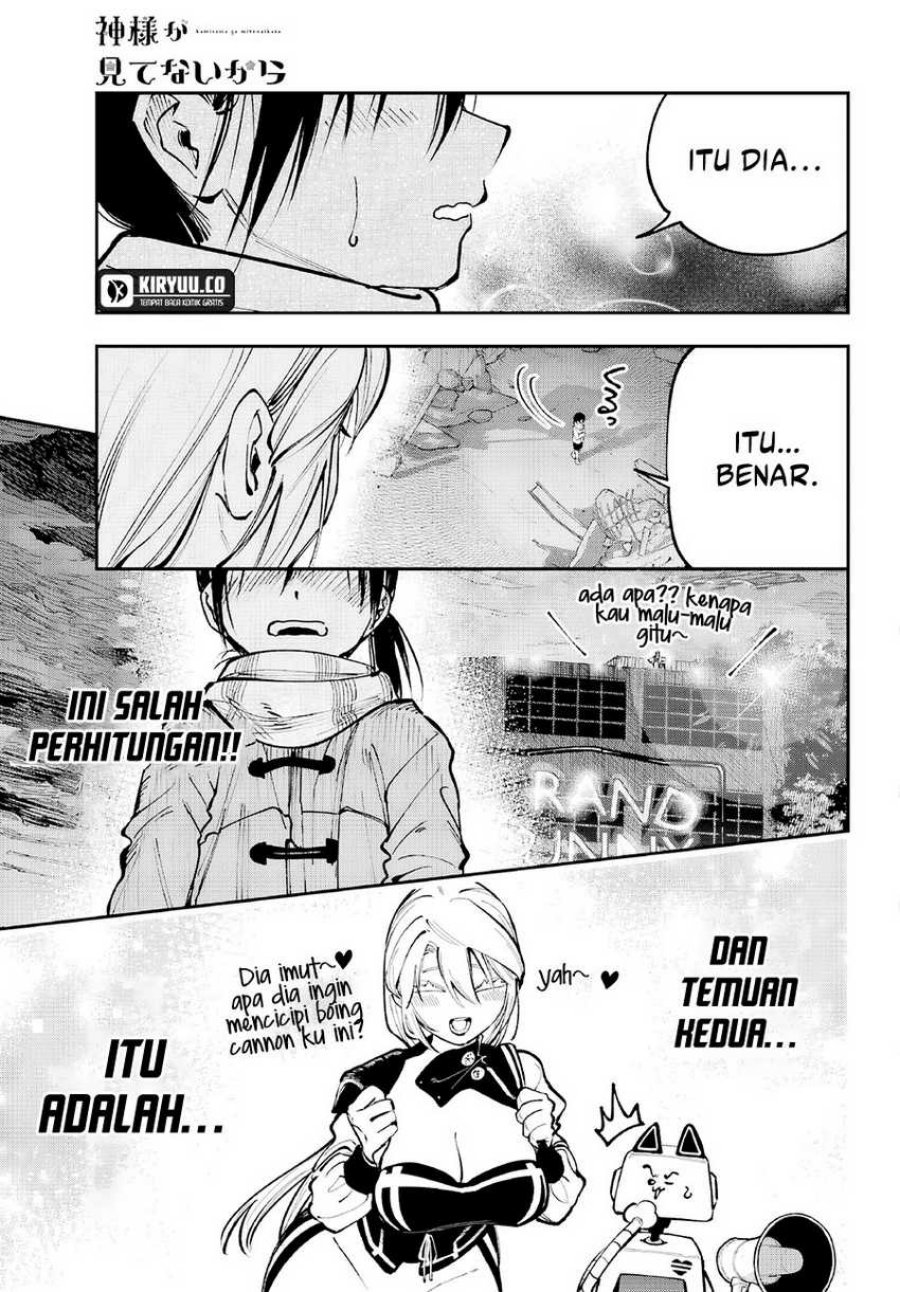 Kami-sama ga Mitenai kara Chapter 05 Gambar 9