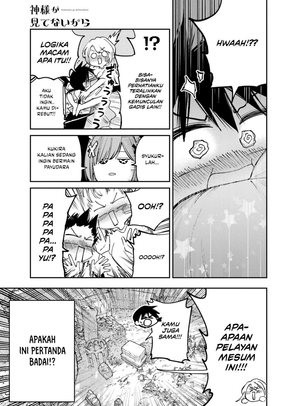 Kami-sama ga Mitenai kara Chapter 09 Gambar 6