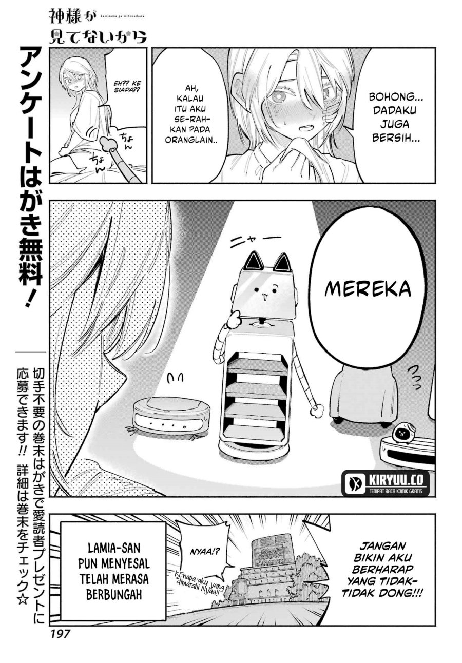 Kami-sama ga Mitenai kara Chapter 09 Gambar 22