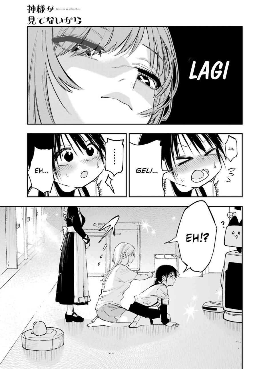 Kami-sama ga Mitenai kara Chapter 09 Gambar 26