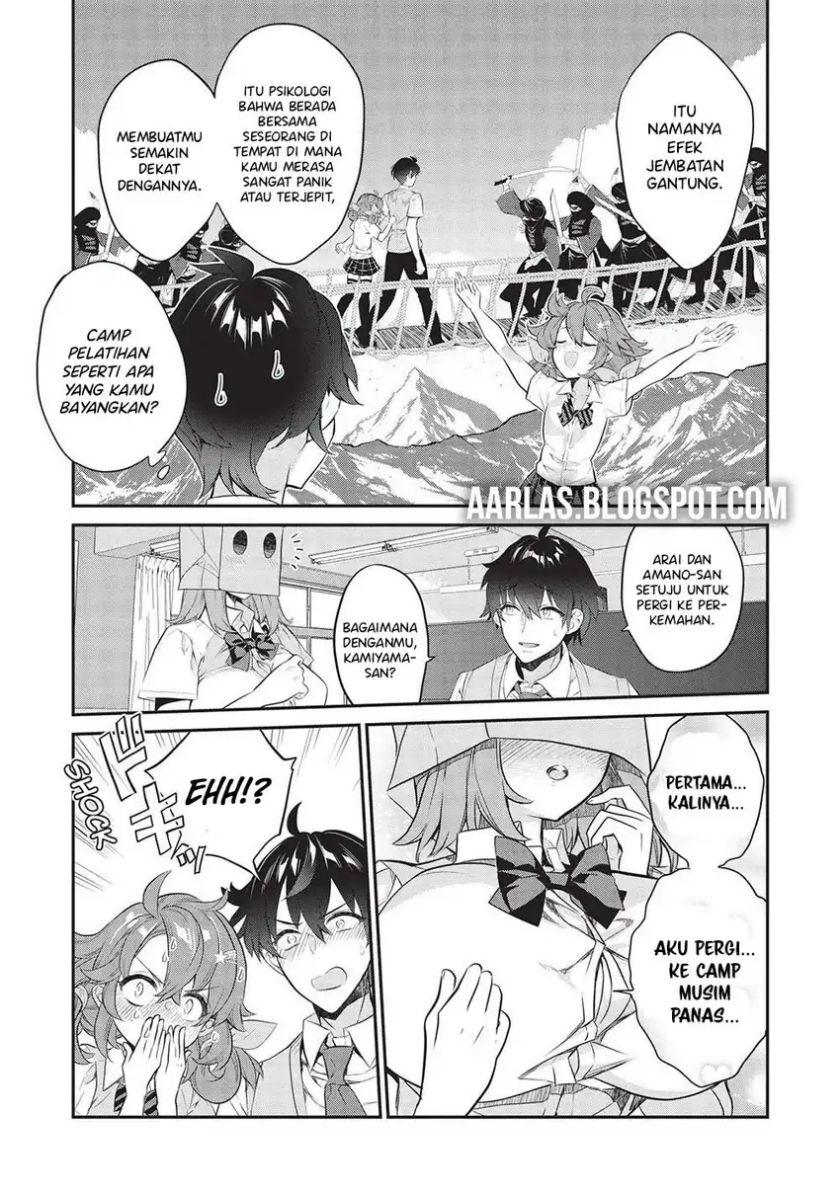 Kamiyama-san no Kami Bukuro no Naka ni wa Chapter 15 Gambar 5