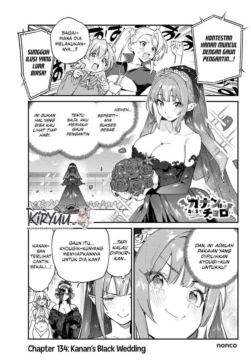 Kanan-sama wa Akumade Choroi Chapter 134 Gambar 2