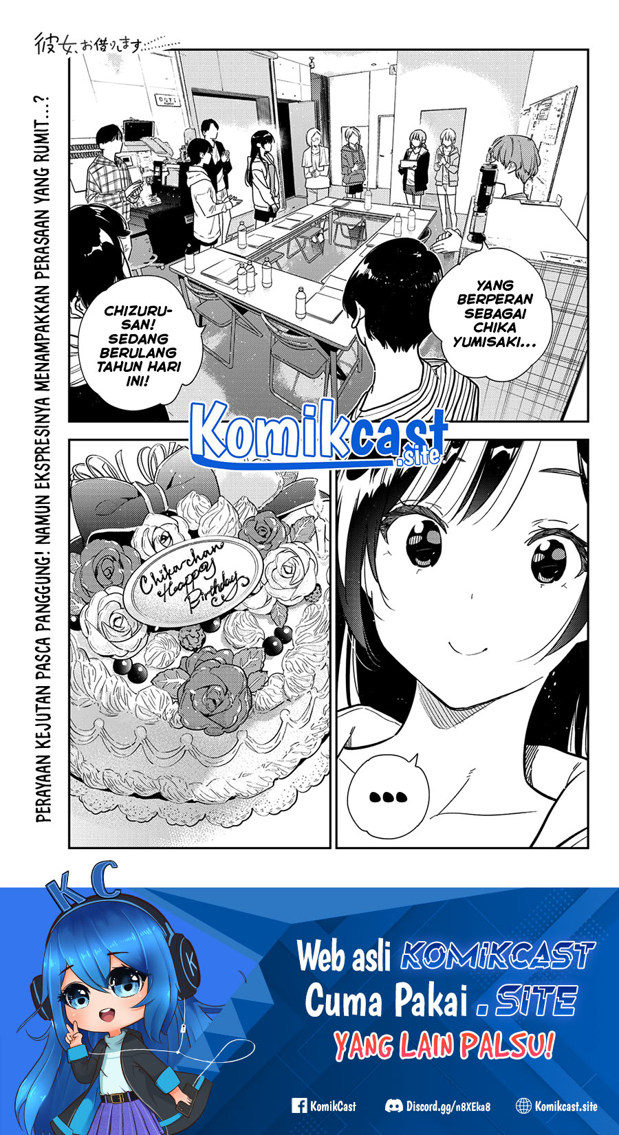 Kanojo, Okarishimasu Chapter 266 Gambar 2