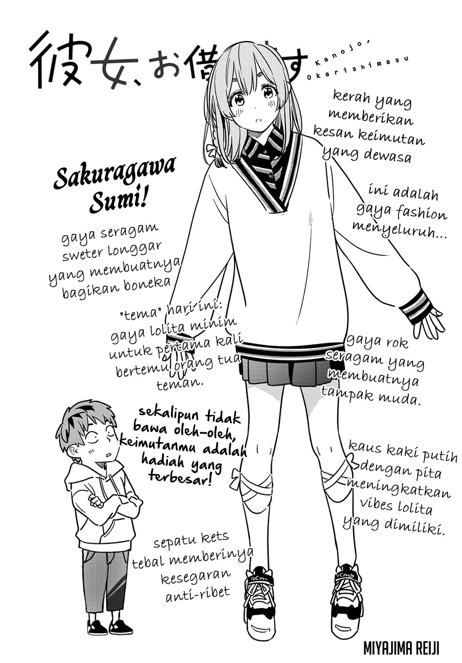 Kanojo, Okarishimasu Chapter 266 Gambar 3