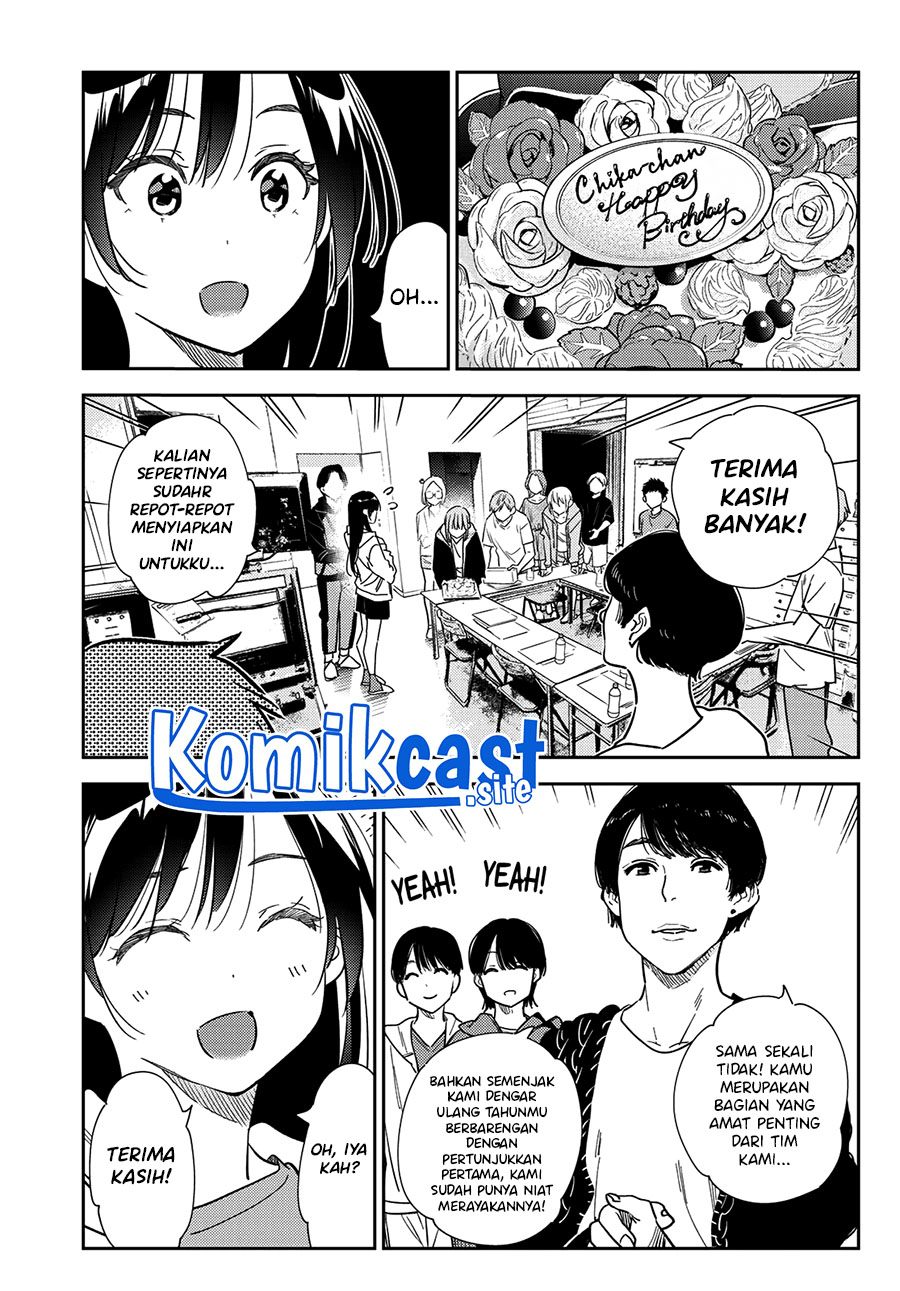 Kanojo, Okarishimasu Chapter 266 Gambar 4