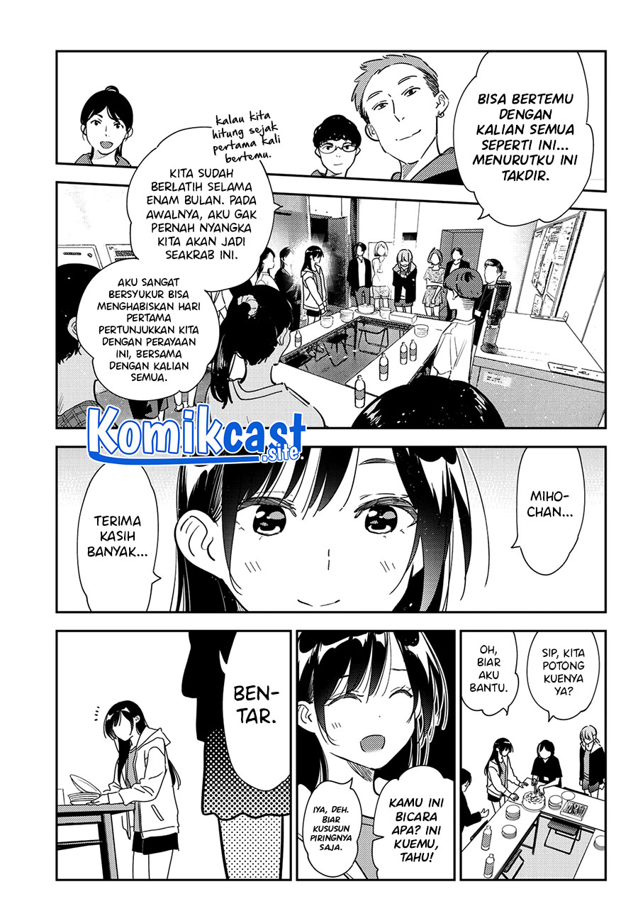Kanojo, Okarishimasu Chapter 266 Gambar 6