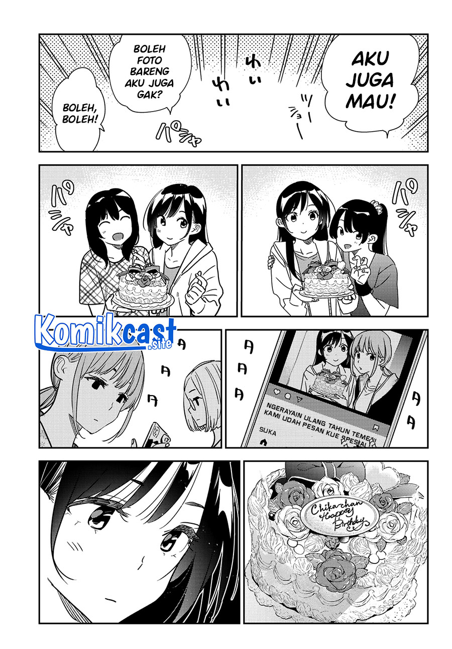 Kanojo, Okarishimasu Chapter 266 Gambar 8