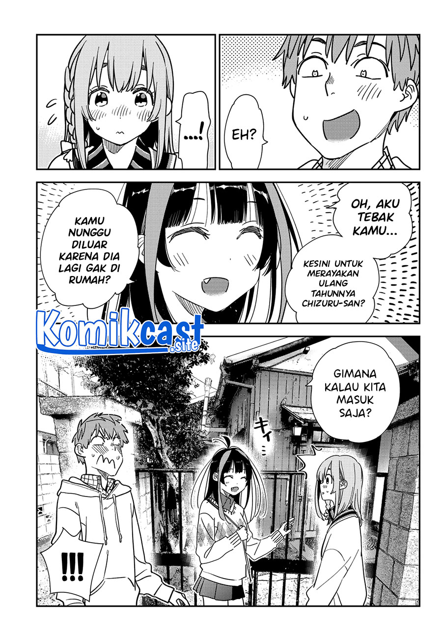 Kanojo, Okarishimasu Chapter 266 Gambar 14