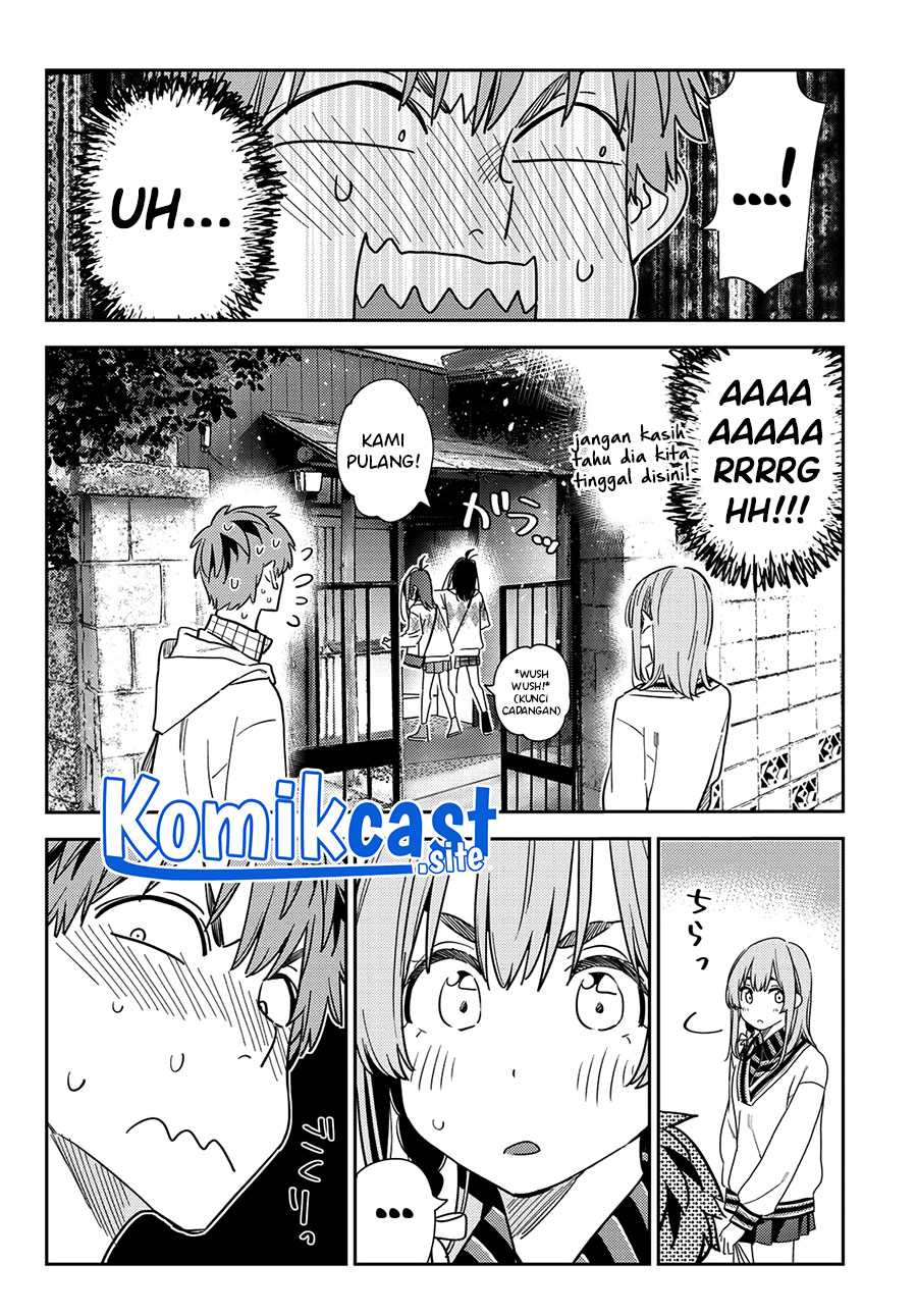 Kanojo, Okarishimasu Chapter 266 Gambar 15