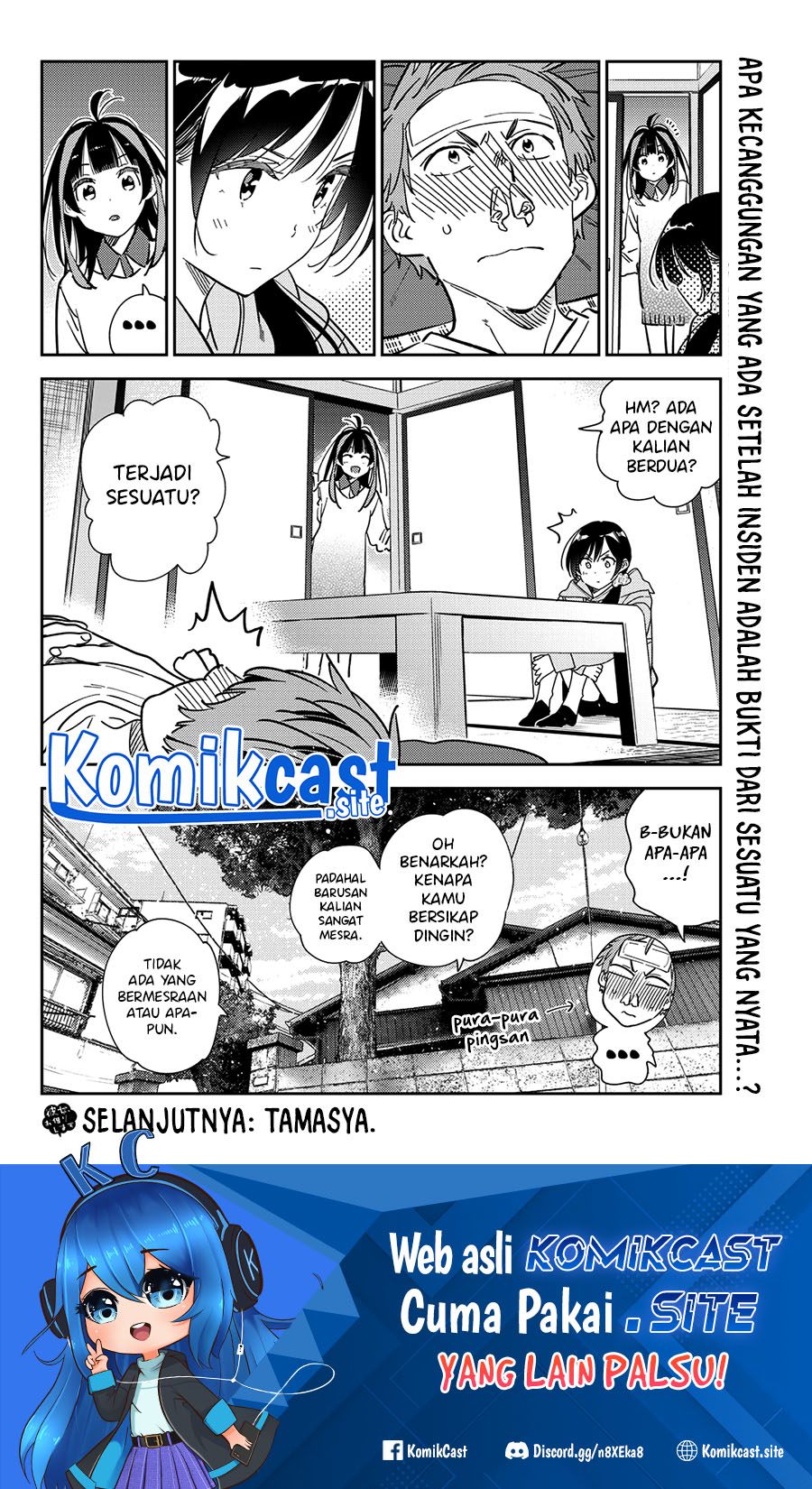 Kanojo, Okarishimasu Chapter 276 Gambar 19