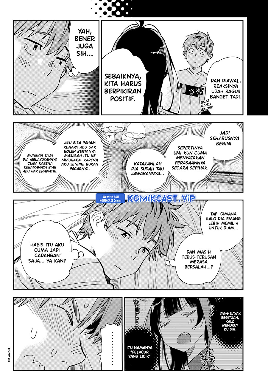 Kanojo, Okarishimasu Chapter 290 Gambar 9