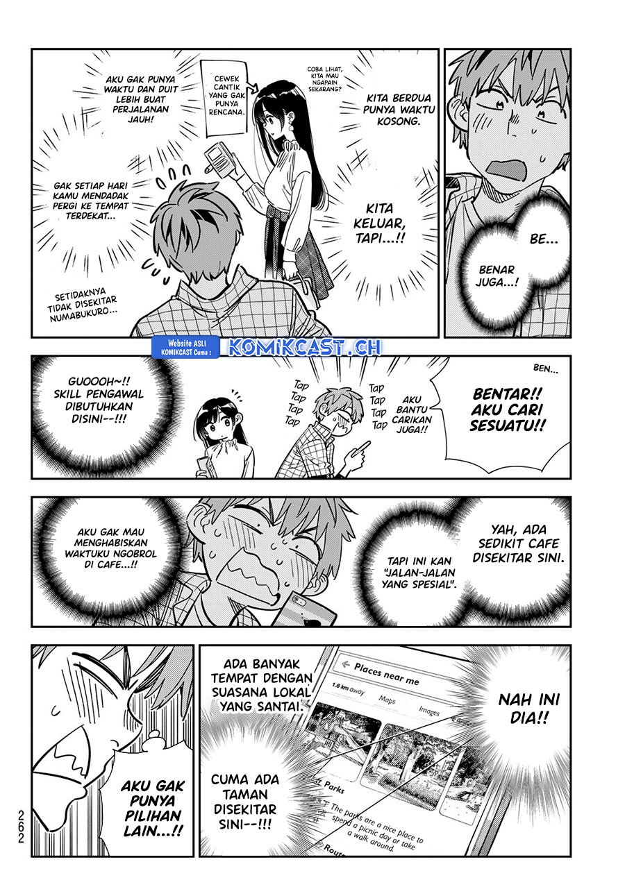 Kanojo, Okarishimasu Chapter 291 Gambar 9