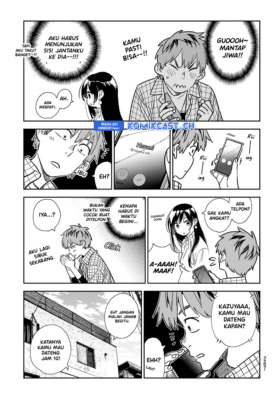 Kanojo, Okarishimasu Chapter 291 Gambar 14
